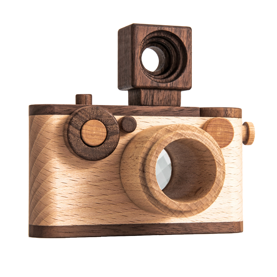 Father's Factory Original 35MM Wooden Toy Camera | Acorn Toy Shop