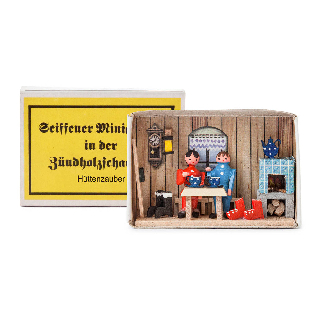 Decorative Matchbox · Ski Chalet