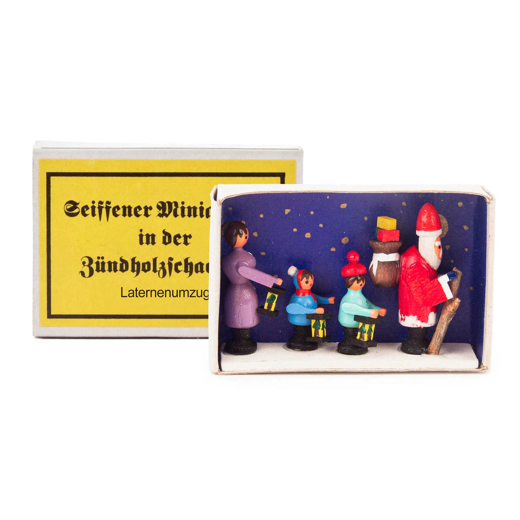 Decorative Matchbox · Santa's Parade