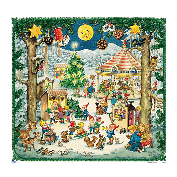 Advent Calendar · Elf Winter Carnival Square