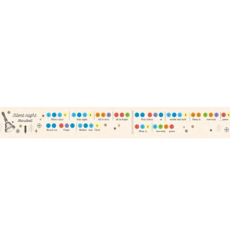 Japanese Masking Tape · Silent Night Hand Bell