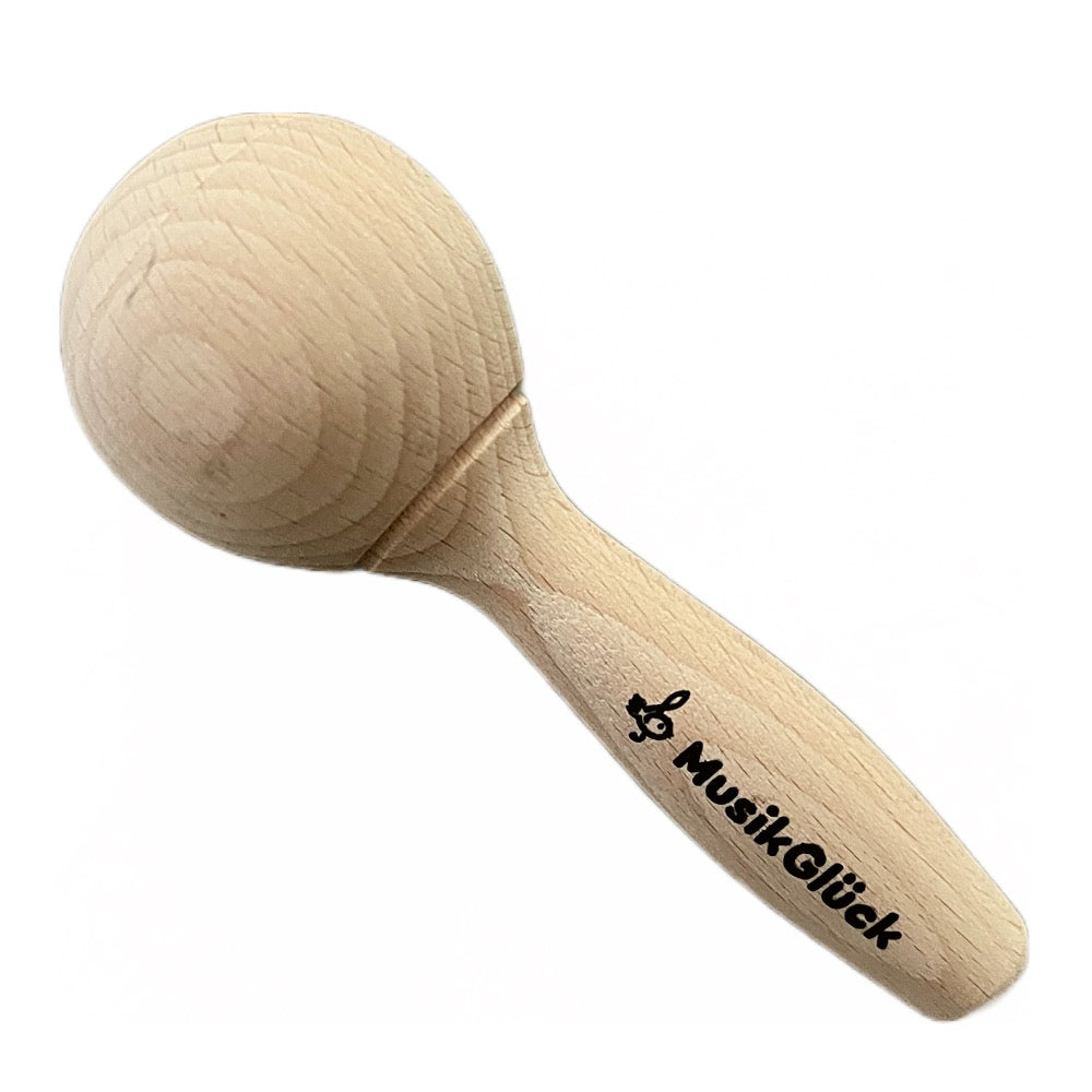 Wooden baby store maracas rattle