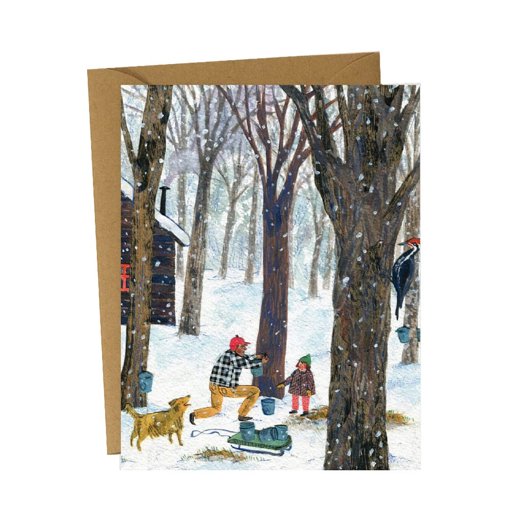 Phoebe Wahl Sugaring Greeting Card