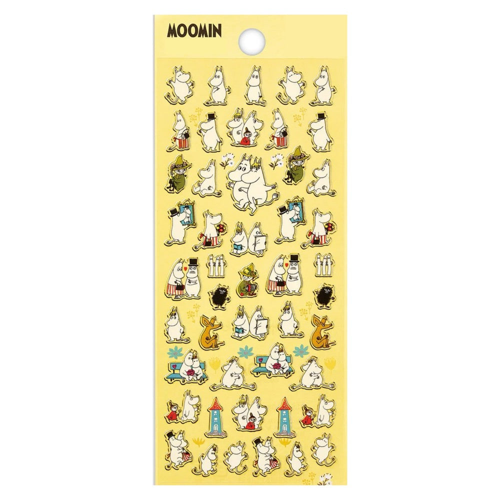 Moomin Tiny Goldfoil Sticker Sheets · Multiple Styles