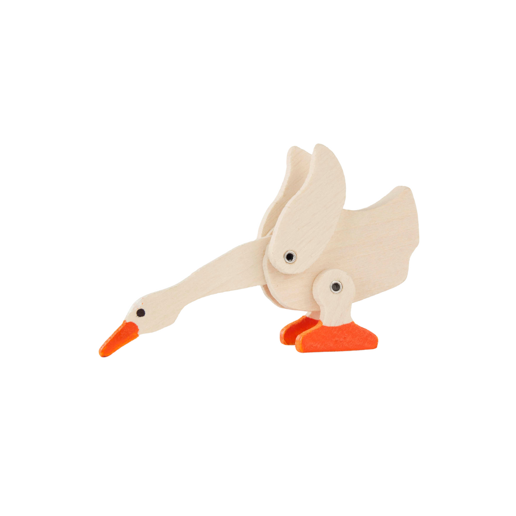 Miniature Wooden Goose