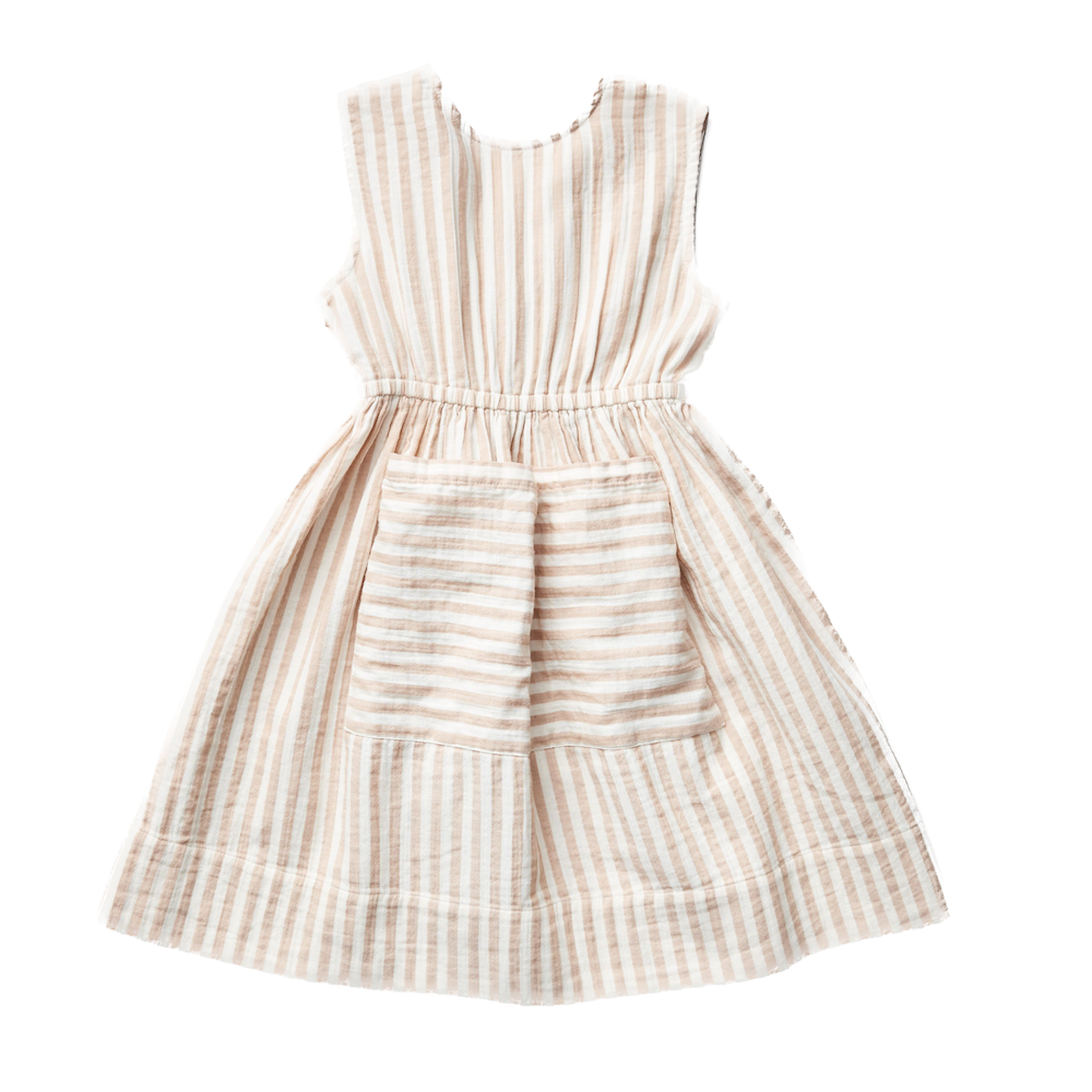 Soor Ploom Clementine Dress Stripe 4Y - ワンピース