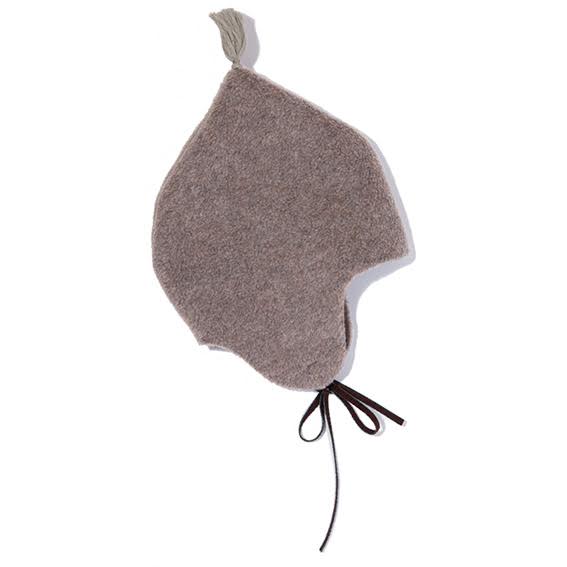 Makie Grey Fleece Hat - 4-6 years